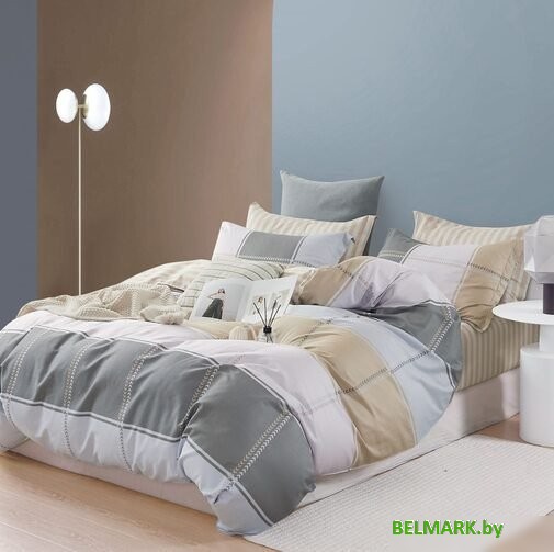 Постельное белье Реноме 2сп Темно-синяя коллекция ПП 7443 (сатин) - фото