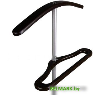 Стойка для одежды Мебелик Костюмная Дэви 3 (металлик/венге) - фото2