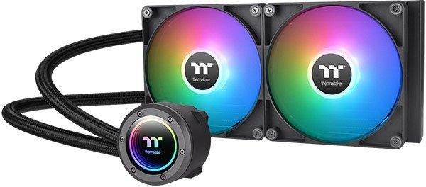 Жидкостное охлаждение для процессора Thermaltake TH280 V2 ARGB CL-W375-PL14SW-A - фото