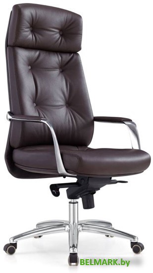 Кресло Бюрократ DAO/BROWN (коричневый) - фото