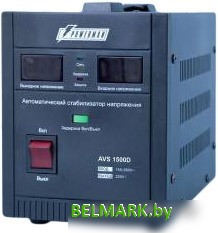 Стабилизатор напряжения Powerman AVS 1500D Black - фото