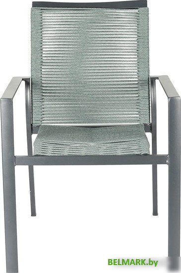 Стул с подлокотниками Bergenson Bjorn Paulsen BB0000467 (серо-зеленый) - фото2