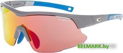 Солнцезащитные очки GOG E670-3 (серый матовый/синий) - фото