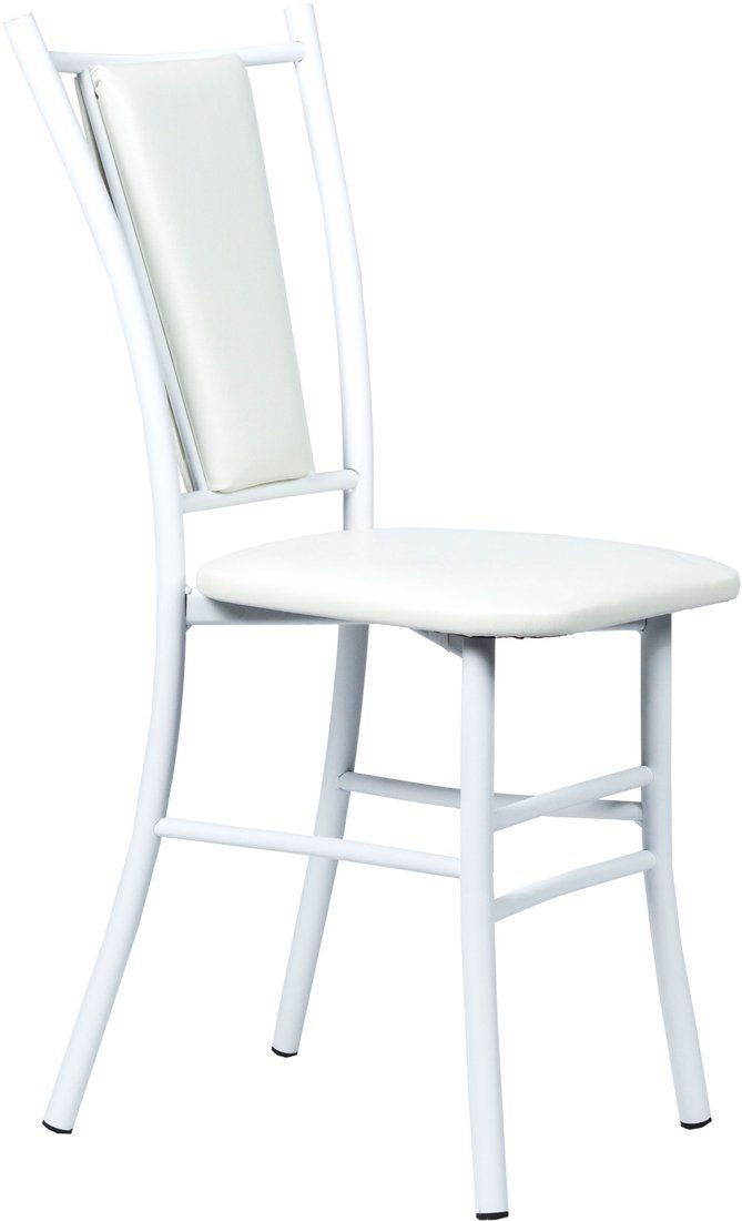 Стул ВВР Марсель (белый/белый, экокожа) - фото
