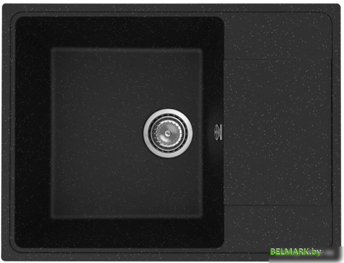 Кухонная мойка Practik PR-M 650-004 (черный оникс) - фото