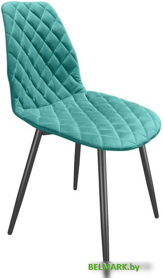 Стул Sheffilton SHT-ST29-С12/S95-1 (голубая лагуна/черный муар) - фото