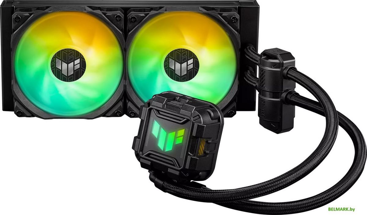 Жидкостное охлаждение для процессора ASUS TUF Gaming LC II 240 ARGB - фото