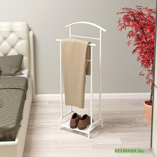 Стойка для одежды ЗМИ Римини 2 ВКР2 Б (белый) - фото