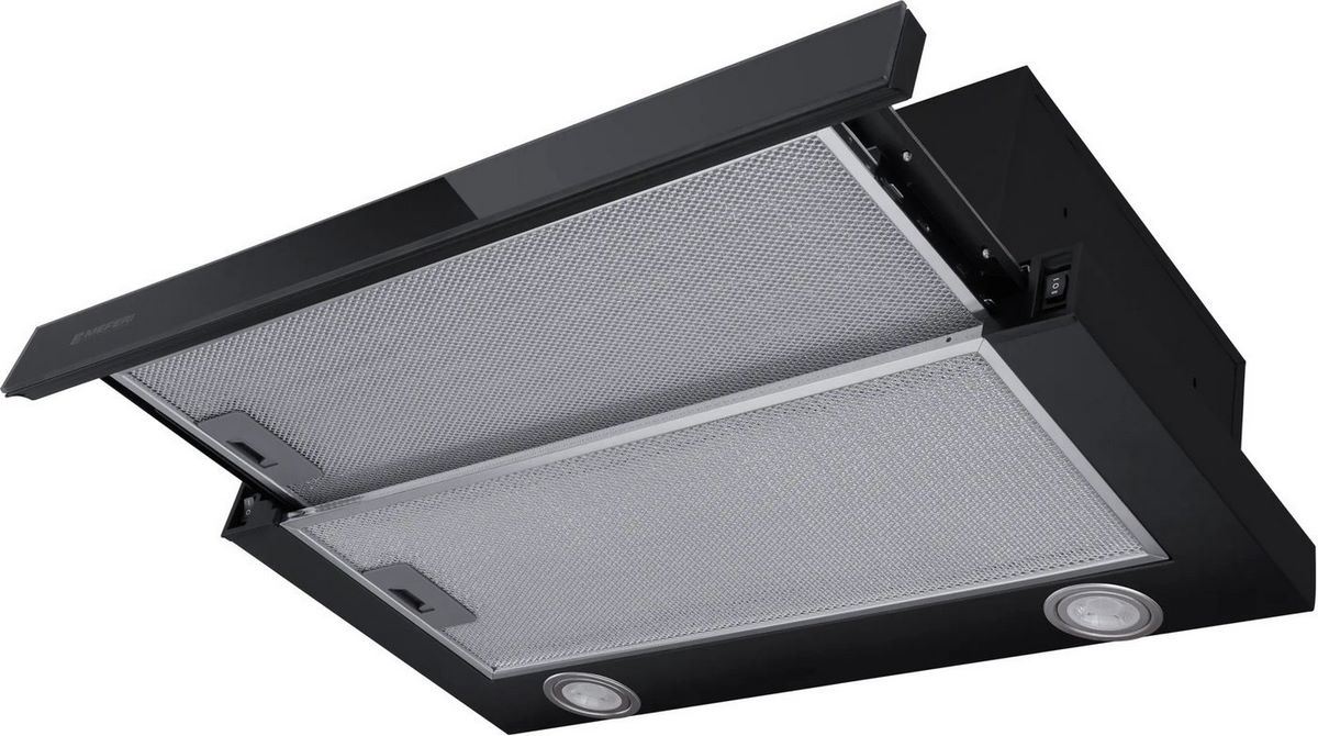 Кухонная вытяжка Meferi SLIDEBOX60BK Glass Ultra - фото