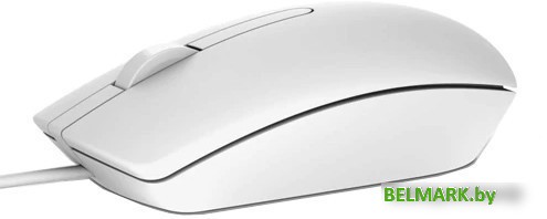 Мышь Dell Optical Mouse MS116 (белый) [570-AAIP] - фото2