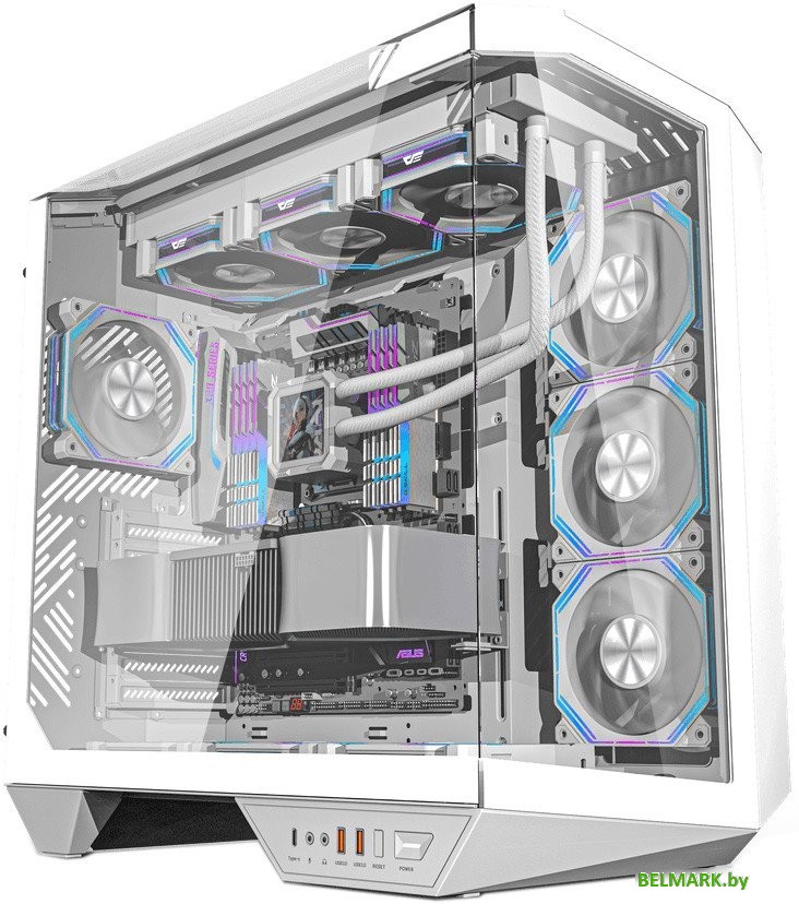 Корпус dark Flash DY470 (белый) - фото