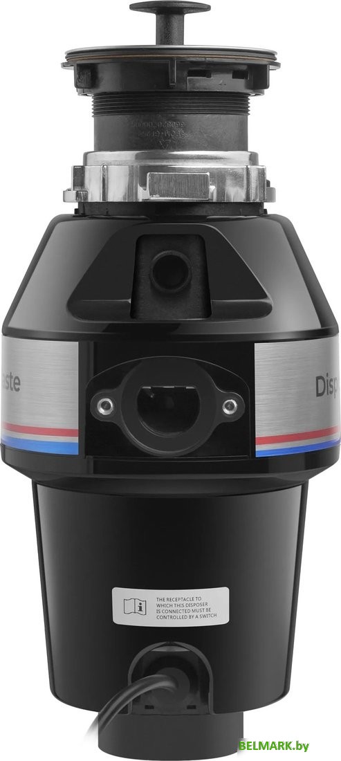 Измельчитель пищевых отходов Meferi MFD380 PUSH POWER с пневмокнопкой в комплекте - фото2