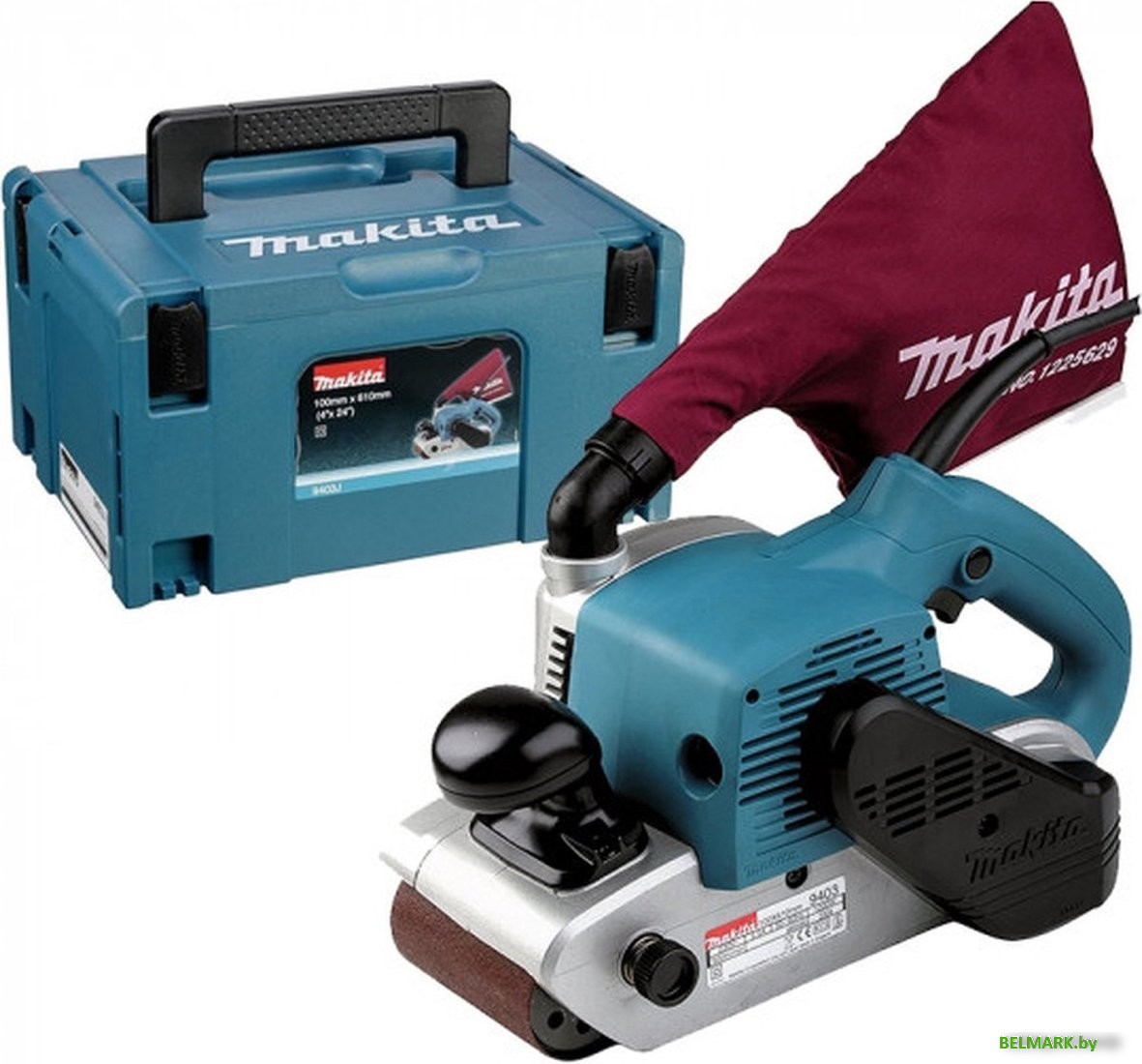 Ленточная шлифмашина Makita 9403J (с кейсом) - фото