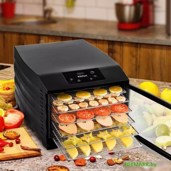Сушилка для овощей и фруктов Kitfort KT-1920 - фото2
