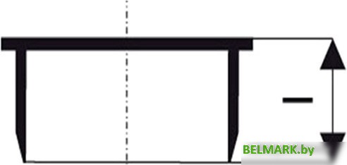 Ostendorf заглушка KGM 110 - фото2