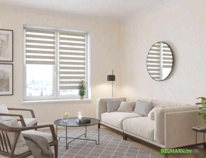 Шторы день-ночь Lm Decor Фьюжн ДН LB 20-01 140x170 - фото2