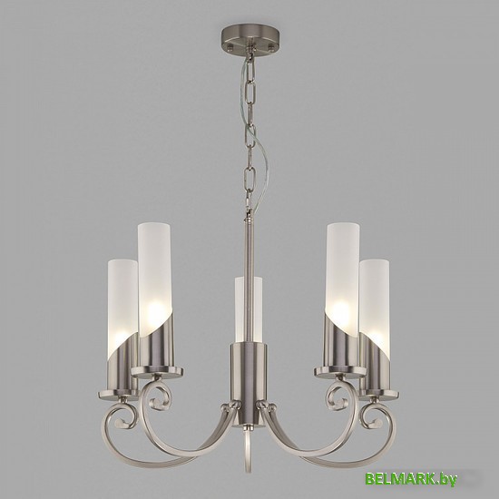 Подвесная люстра Евросвет Banci 60117/5 никель - фото
