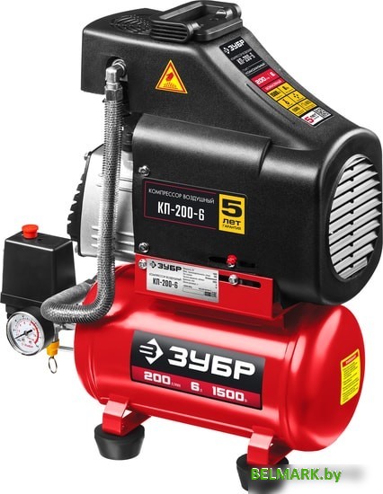 Компрессор Зубр КП-200-6 - фото