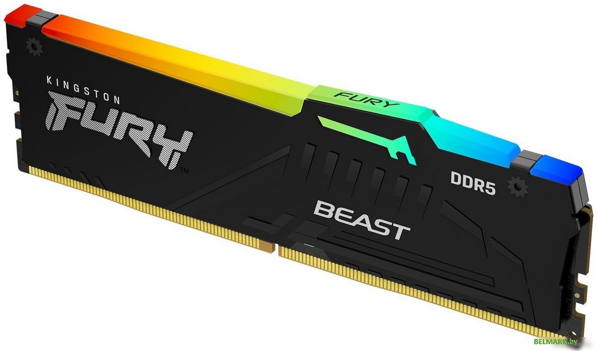 Оперативная память Kingston FURY Beast RGB 32ГБ DDR5 5200 МГц KF552C40BBA-32 - фото2
