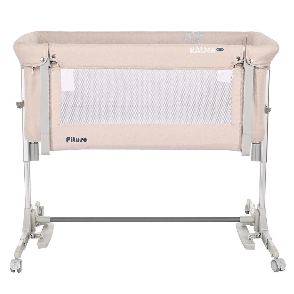 Приставная детская кроватка Pituso Kalma de Lux AP 806 (серый) - фото2