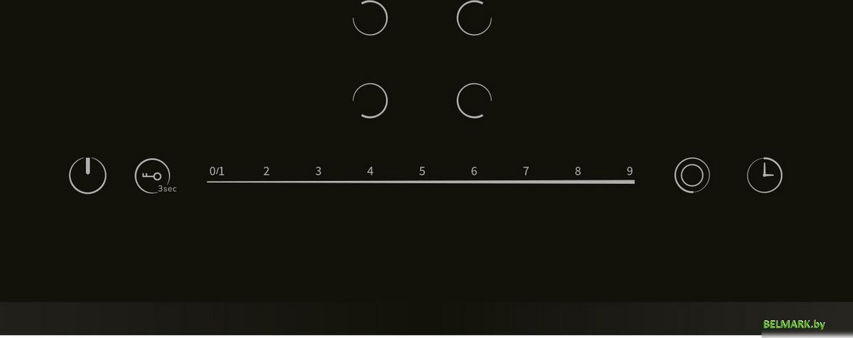 Варочная панель LEX EVH 642C BL - фото2