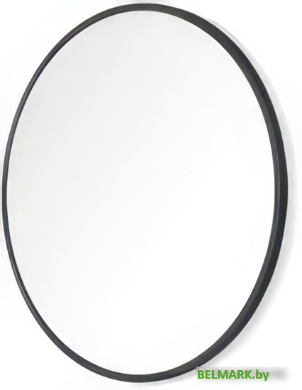 Зеркало eMZe Color Round D90 COLOR.90.90.CHE (черный) - фото