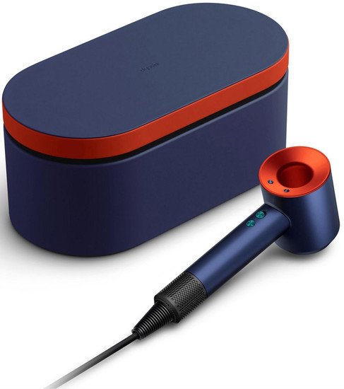 Фен Dyson HD15 Supersonic (с переходником на евровилку, берлинская лазурь/топаз) - фото2