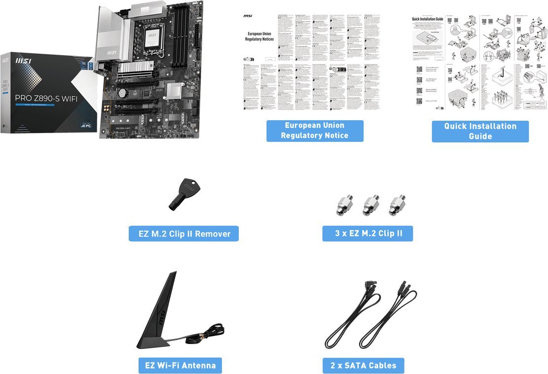 Материнская плата MSI Pro Z890-S WiFi - фото2
