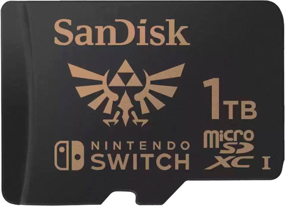 Карта памяти SanDisk Nintendo Switch Licensed Card The Legend of Zelda Edition microSDXC 1TB SDSQXAO-1T00-GN6ZN - фото