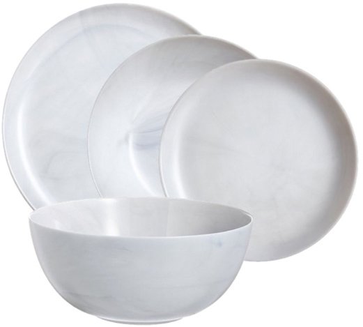 Набор тарелок Luminarc Diwali Granit Marbre Q0217 (19 шт) - фото