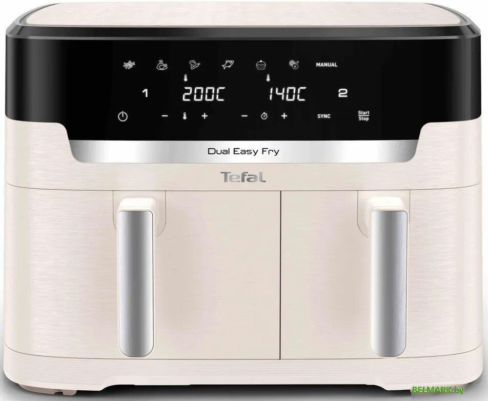 Аэрогриль (аэрофритюрница) Tefal Dual Easy Fry EY942AE0 - фото