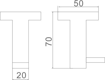Крючок для ванны Ledeme L71705B-1 - фото2