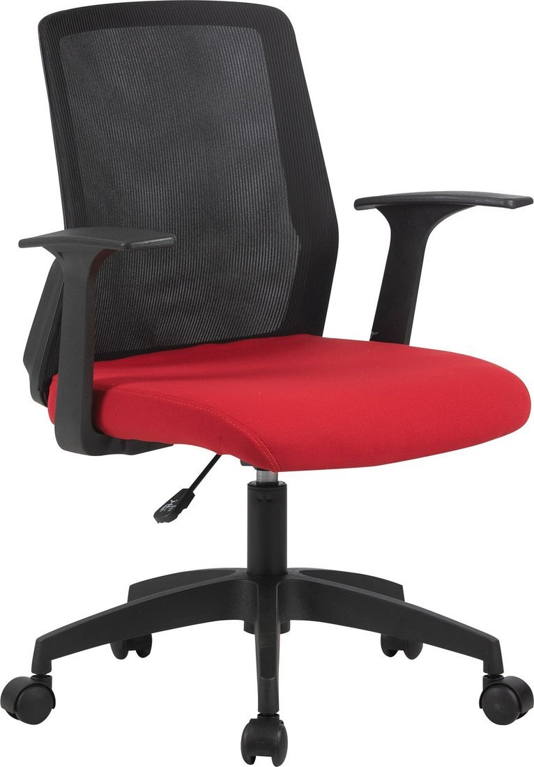 Офисное кресло CACTUS CS-MC222-BKRD (черный/темно-красный) - фото