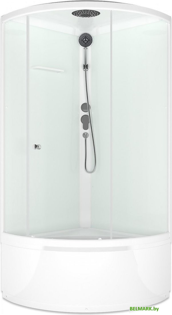 Душевая кабина Domani-Spa Simple 99 High 90x90 DS01Sm99HWCl00-V1.2 - фото