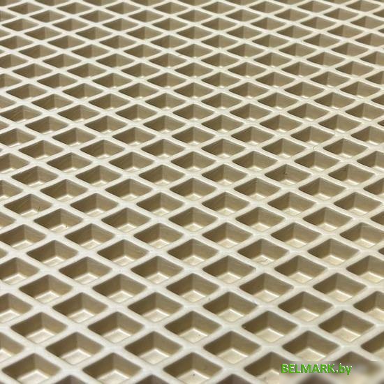 Eva лист для автоковрика Eco Cover Ромб 255x140см (бежевый) - фото