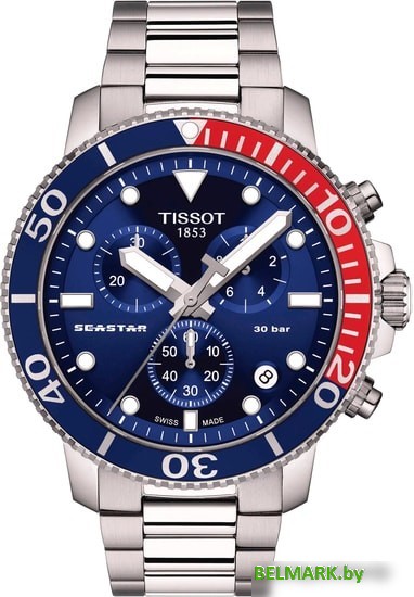 Наручные часы Tissot Seastar 1000 Chronograph T120.417.11.041.03 - фото