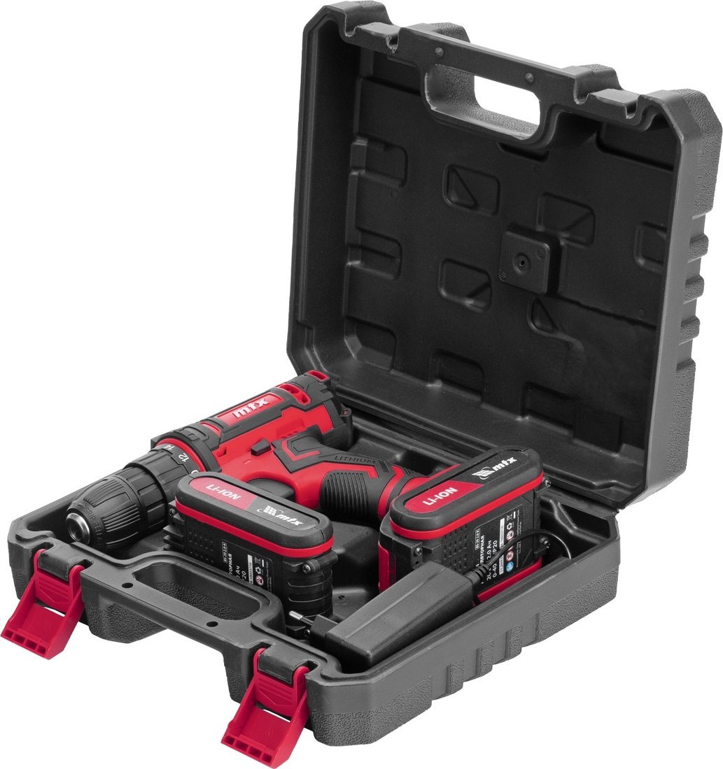 Дрель-шуруповерт MTX CDS-20 (с 2-мя АКБ, кейс) - фото2