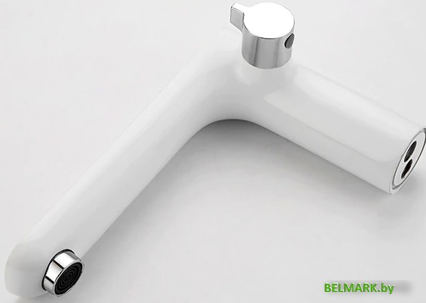 Смеситель Ledeme L1153W (белый/хром) - фото2