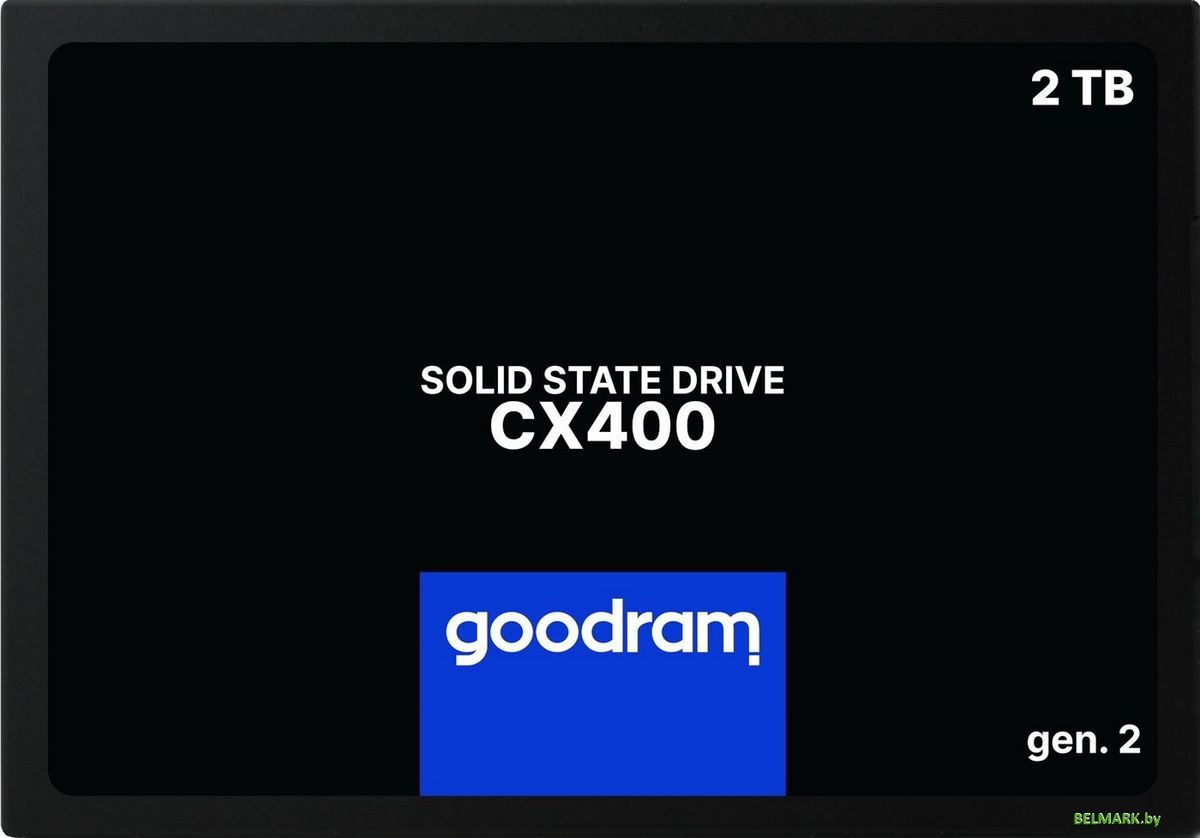 SSD GOODRAM CX400 gen.2 2TB SSDPR-CX400-02T-G2 - фото