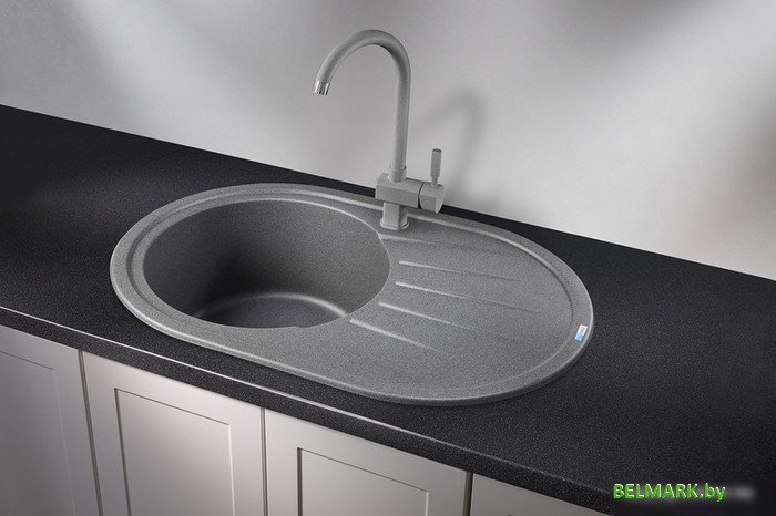 Кухонная мойка Granula ST-7601 (графит) - фото2