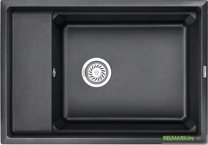 Кухонная мойка Granula KS-7305 (черный) - фото