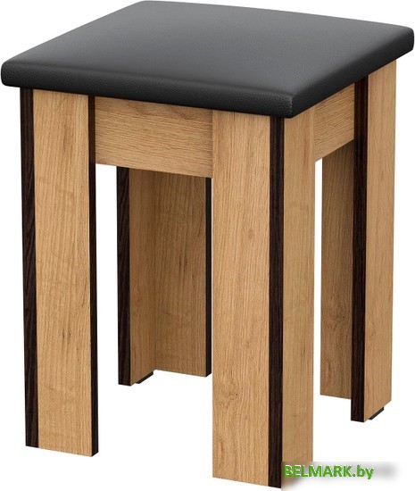 Табурет NN мебель №1 (дуб золотой) - фото