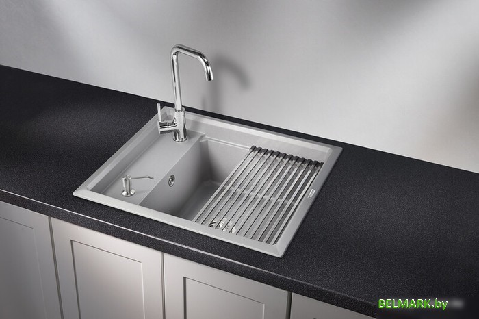 Кухонная мойка Granula KS-6004 (алюминиум) - фото2