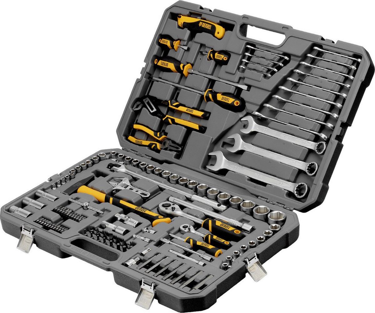 Набор домашнего мастера Denzel 15804 (122 предмета) - фото