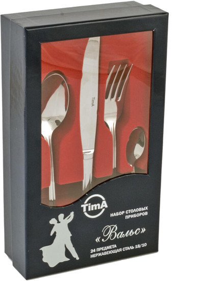 Набор столовых приборов TimA Вальс 07472/SS - фото2