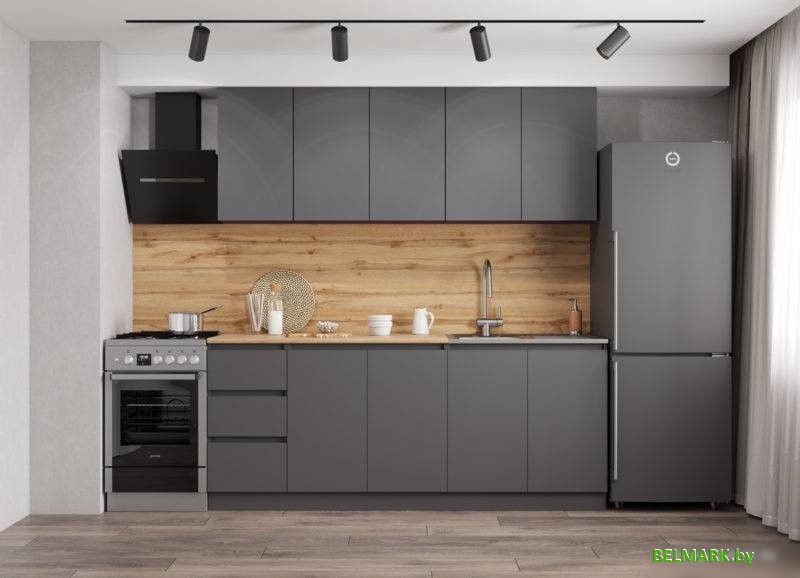 Готовая кухня ДСВ Мори 2.0 (графит) - фото2