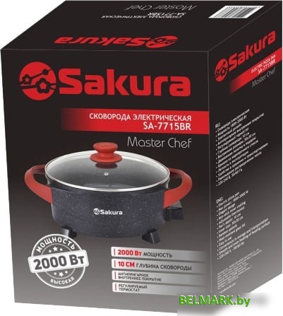 Электросковорода Sakura SA-7715BR - фото2