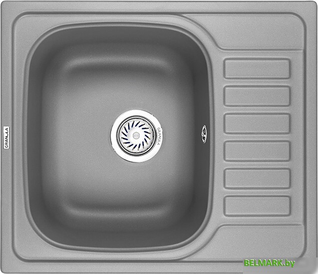 Кухонная мойка Granula GR-5801 (алюминиум) - фото