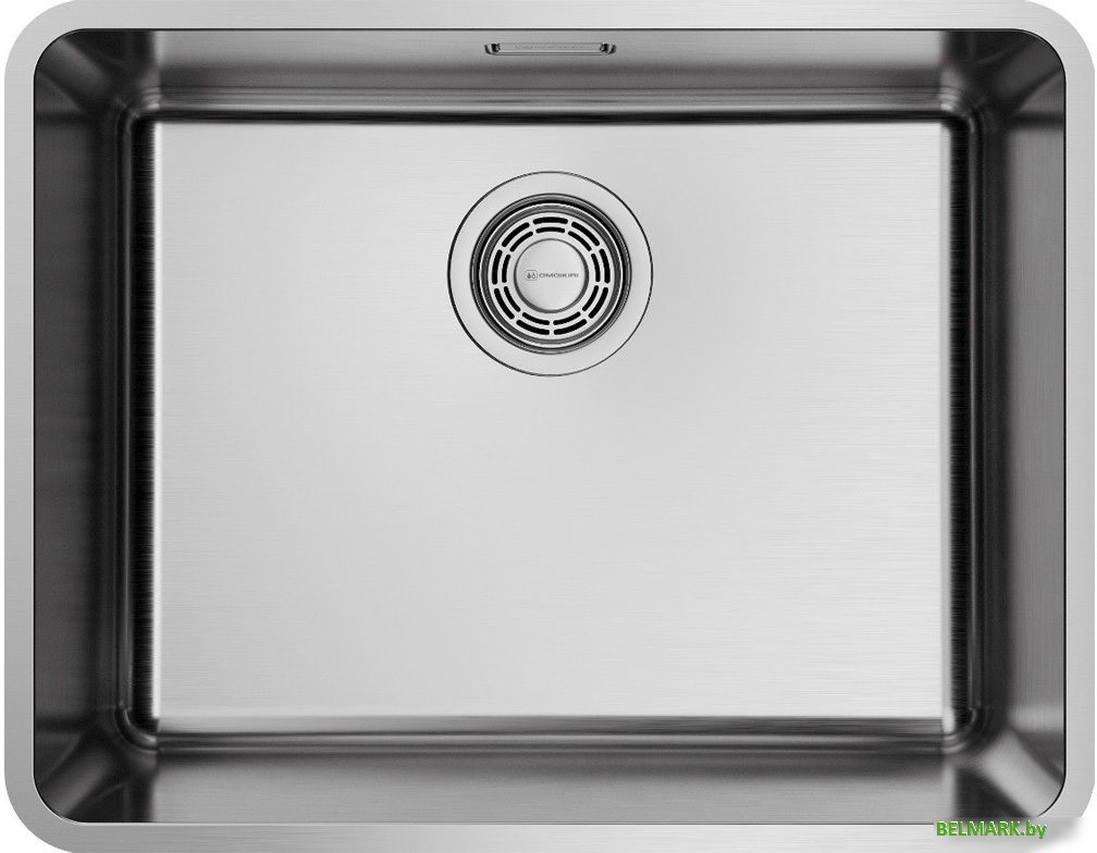 Кухонная мойка Omoikiri Omi 53-U/I-IN Ultra (нержавеющая сталь) - фото