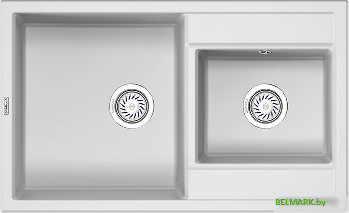 Кухонная мойка Granula GR-8201 (арктик) - фото
